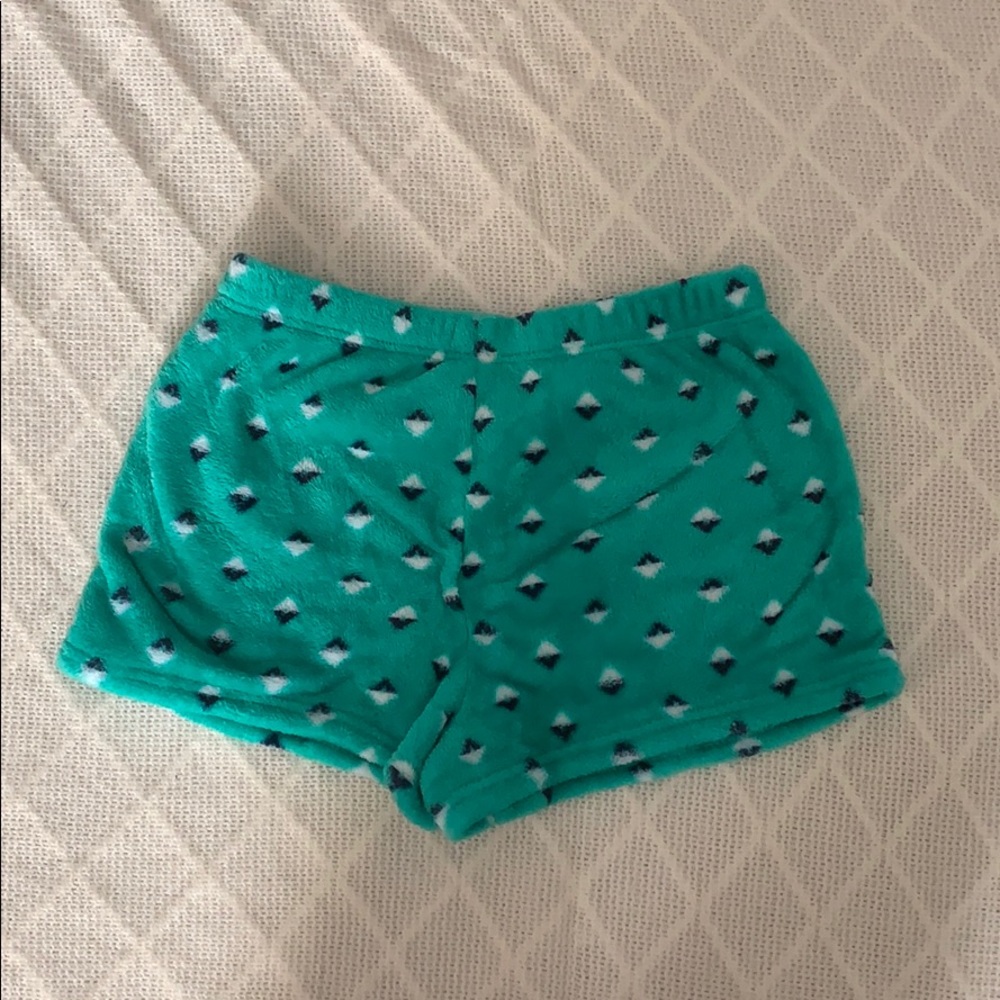 Cozy pajama shorts